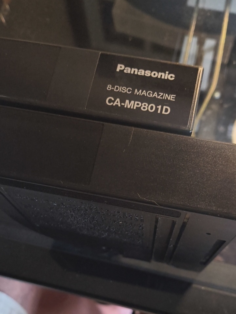 Panasonic CA-MP801D 8-Disc Magazine - Black Pair